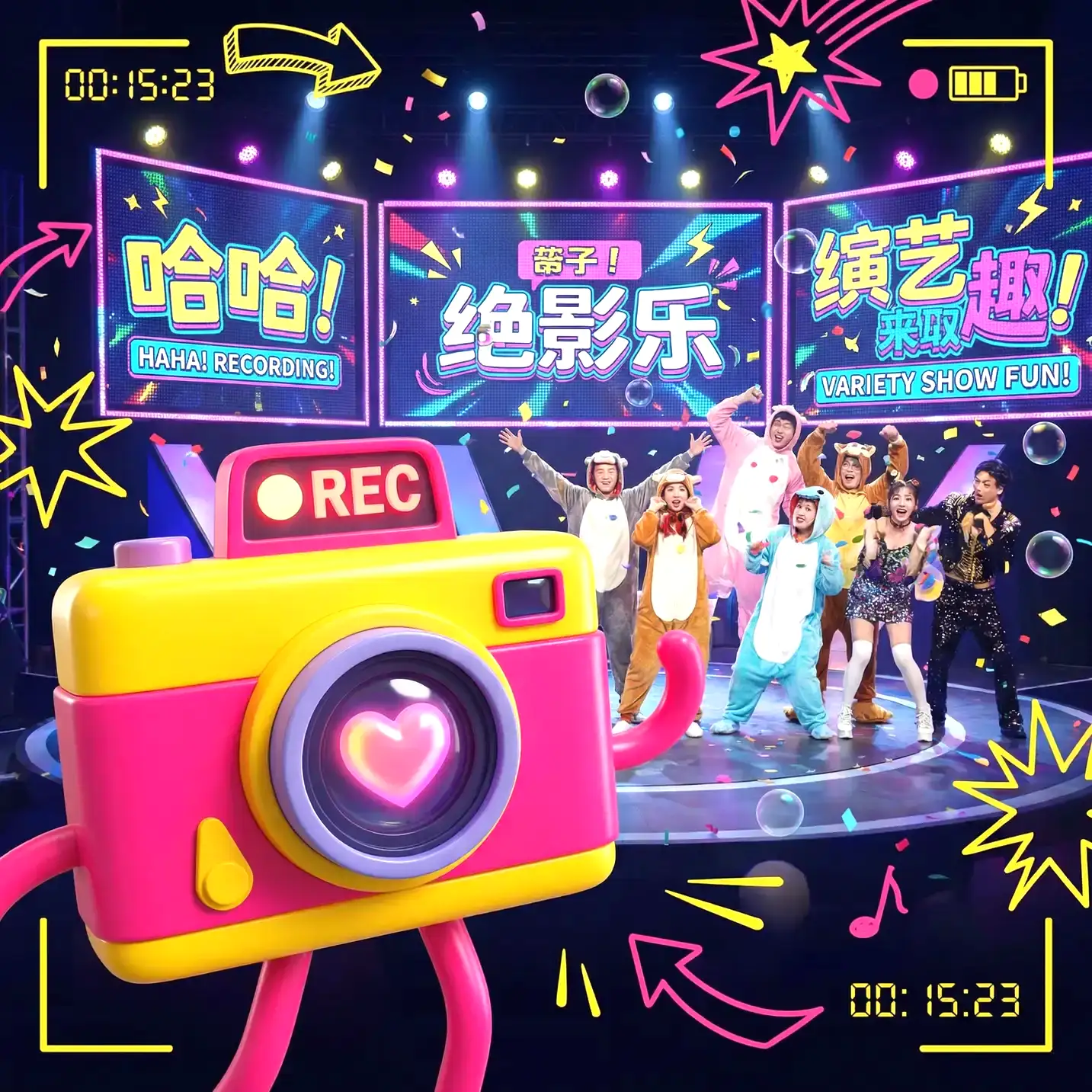 今夜天使降临电视剧 经典综艺 - 极限挑战