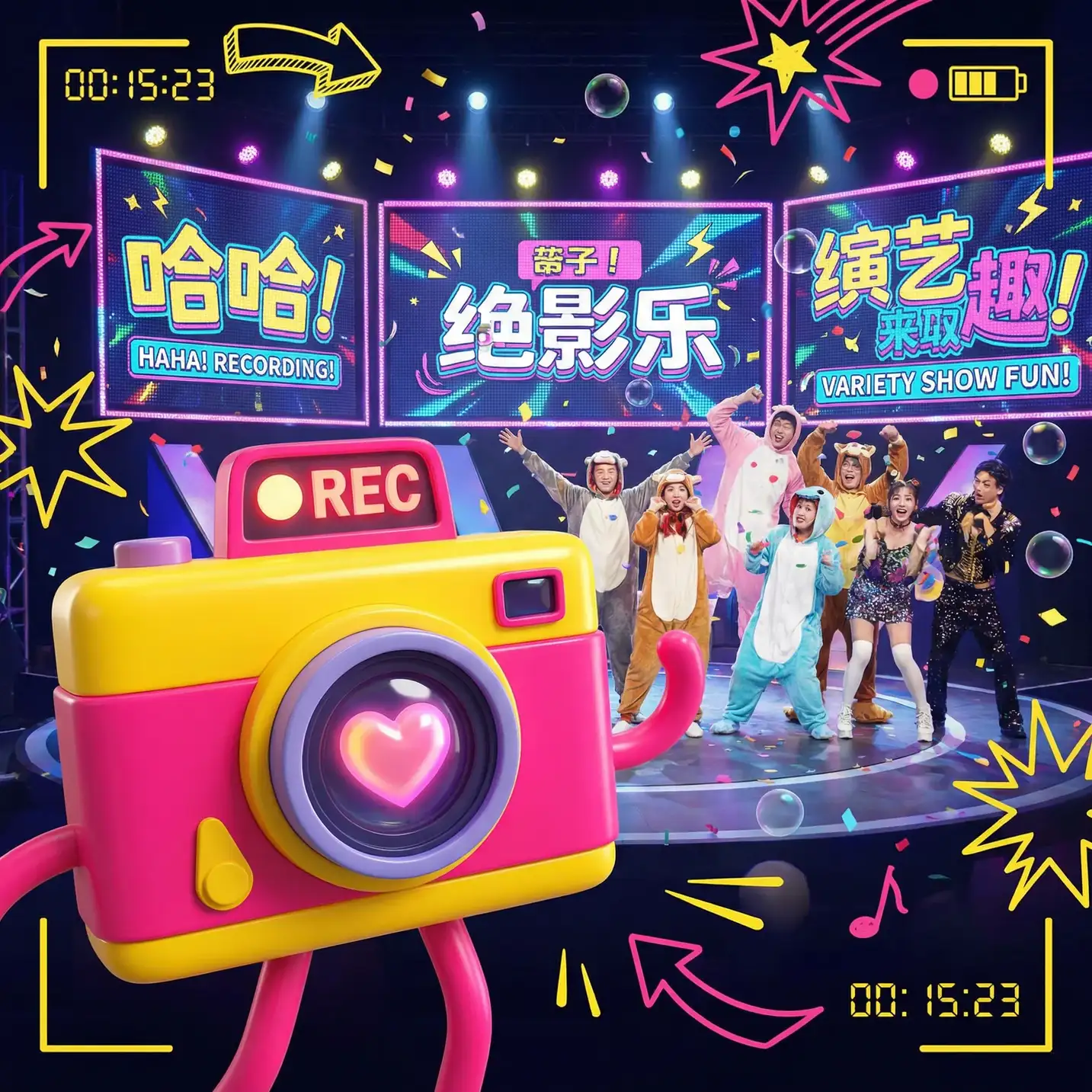 今夜天使降临电视剧 游戏环节高能瞬间